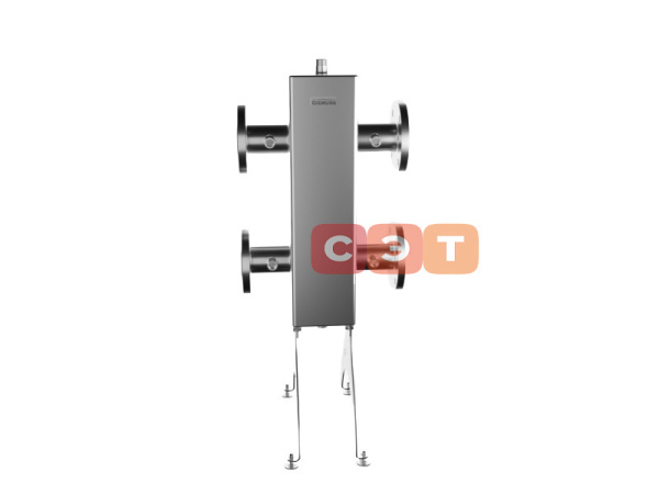 GRSS-400-65 (нерж., до 400 кВт, фланец 1-65-10 ГОСТ 12820-81, сечение корпуса 150х150 мм, 4 доп. подключения Rp ½″)